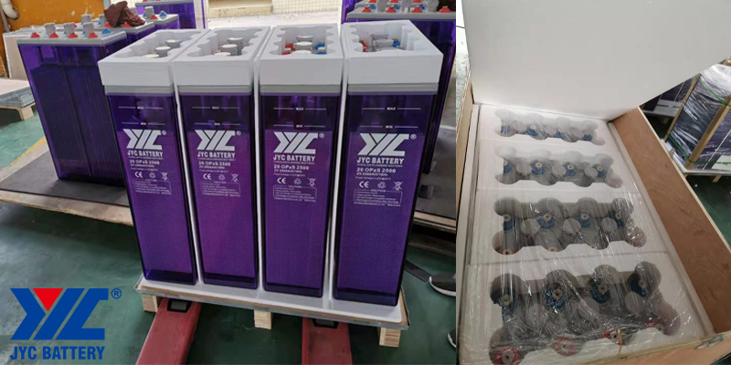JYC 2V2500AH OPzS battery for solar panels
