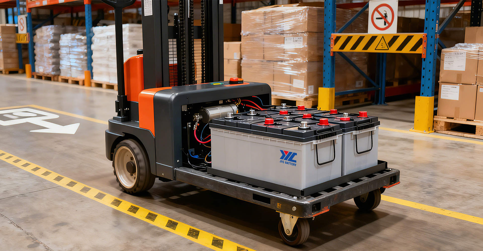 Core Applications of Traction Lead-Acid Batteries