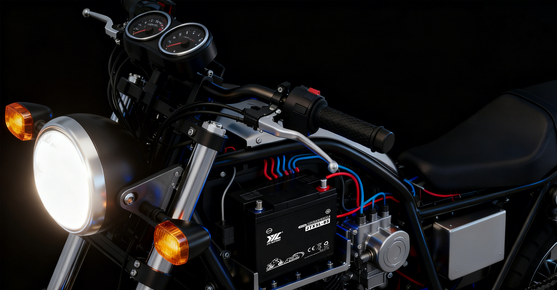 Core Applications of Motorcycle Lead-Acid Batteries