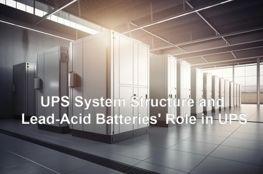 UPS System Structure and Lead-Acid Batteries Role in UPS