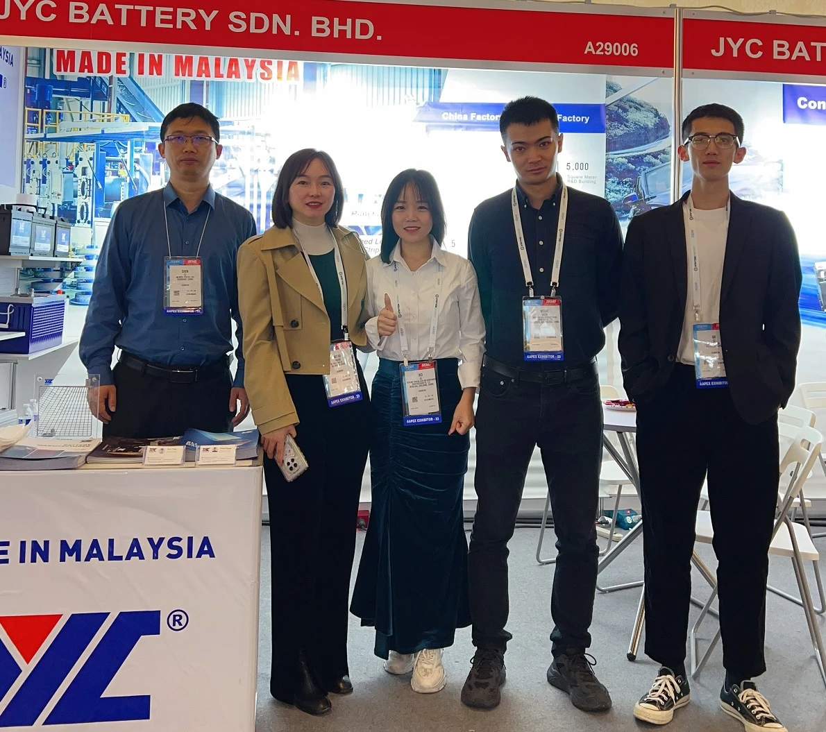 Exhibition review! JYC Battery at AAPEX 2023
