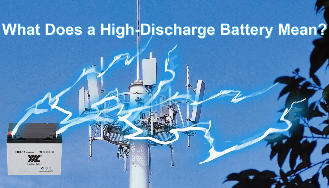 What Does a High-Discharge Battery Mean?