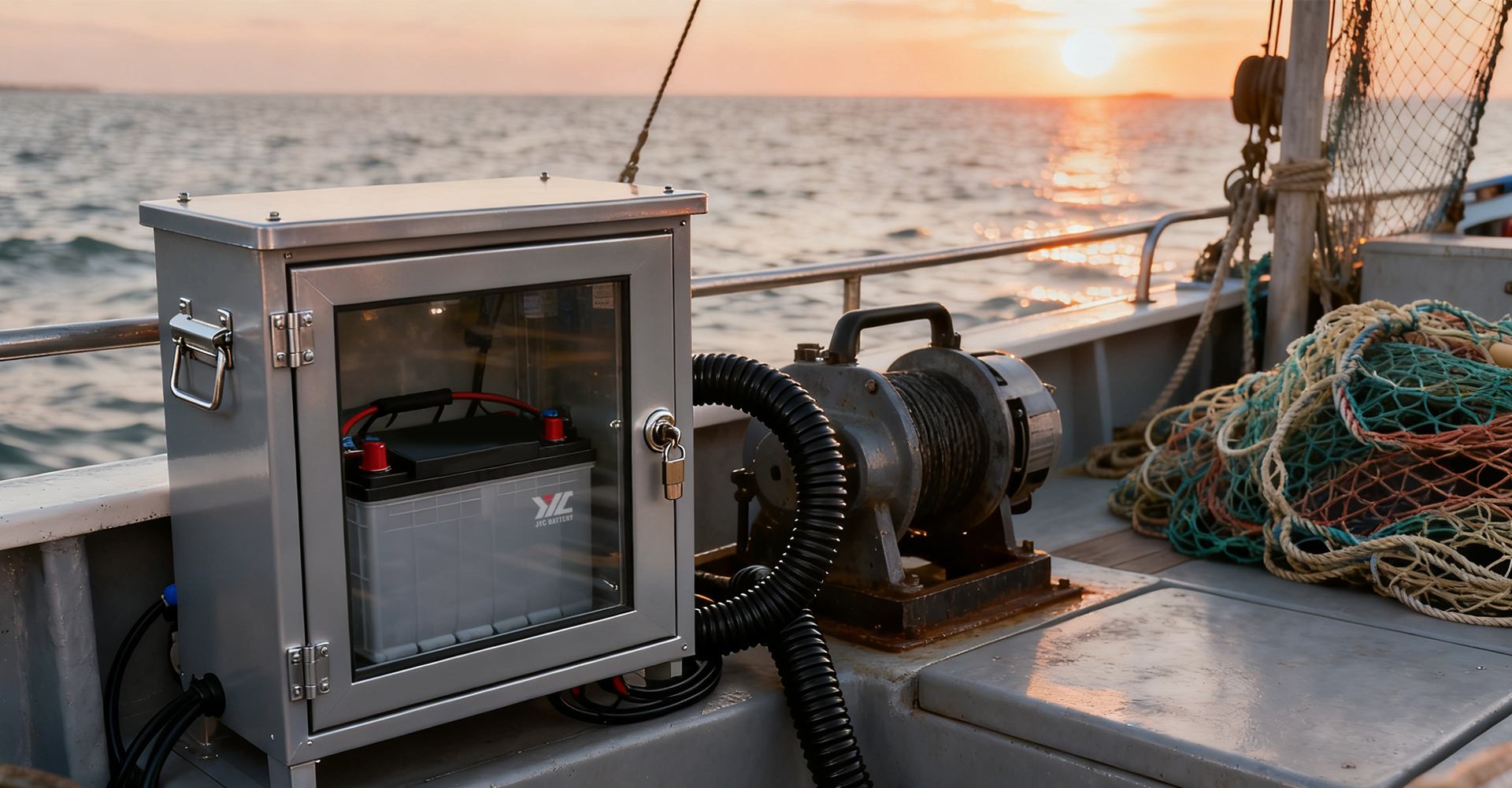 Marine Lead-Acid Batteries Main Types