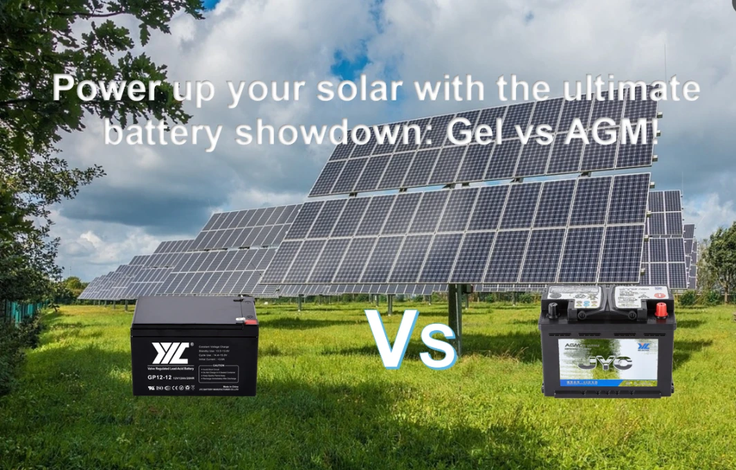 Power up your solar with the ultimate battery showdown: Gel vs AGM!