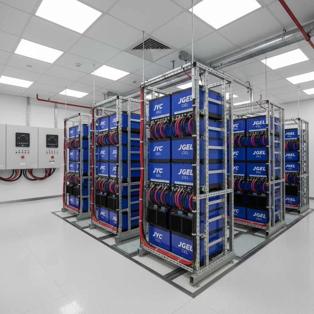 gel-battery-structure