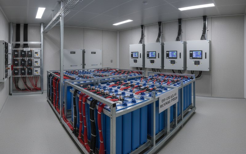 OPzV vs Standard AGM: Tubular Plate Wins in Microgrids