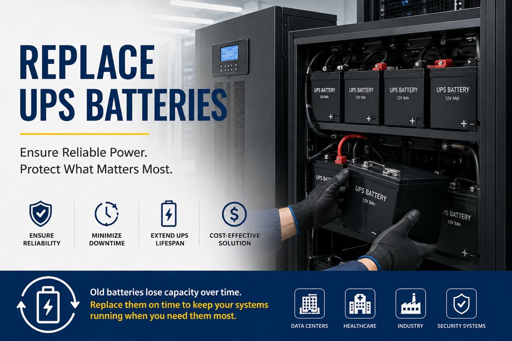 When Should UPS Batteries Be Replaced?