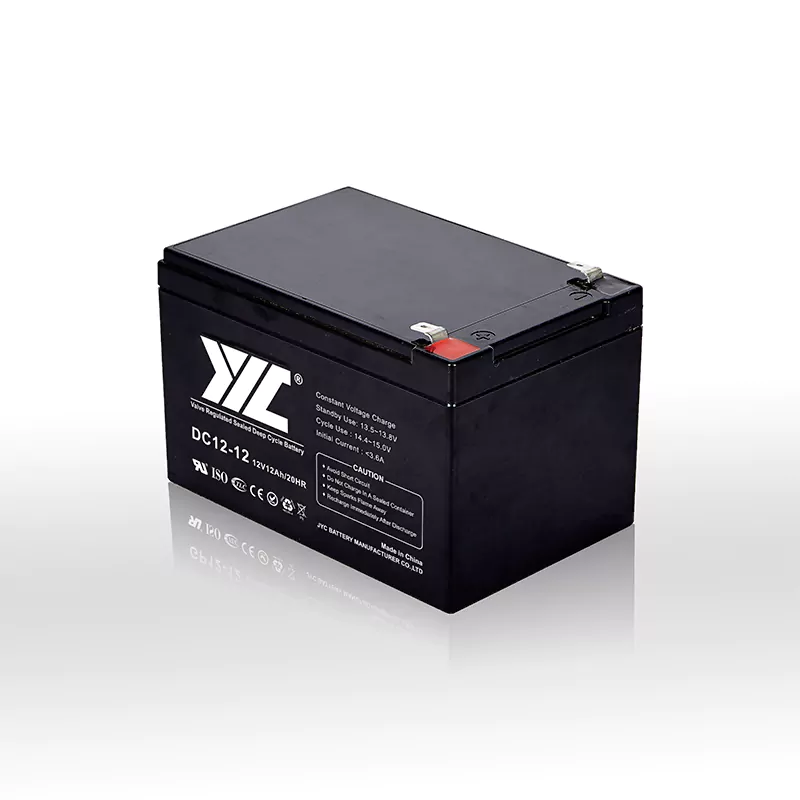JYC 12v12ah agm deep cycle battery