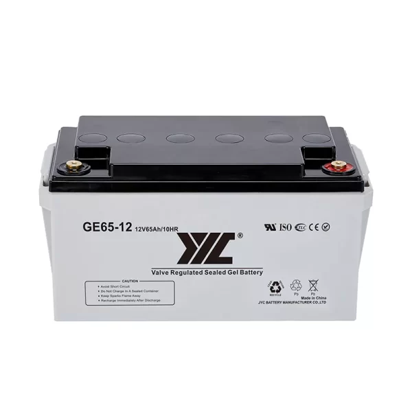 JYC 12v65ah high discharge gel battery