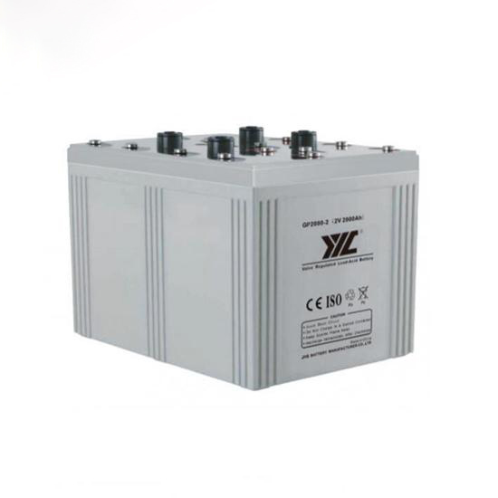 JYC 2 volt 2000ah solar batteries for sale