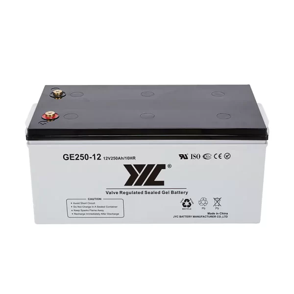 JYC solar gel battery 12v 250ah price