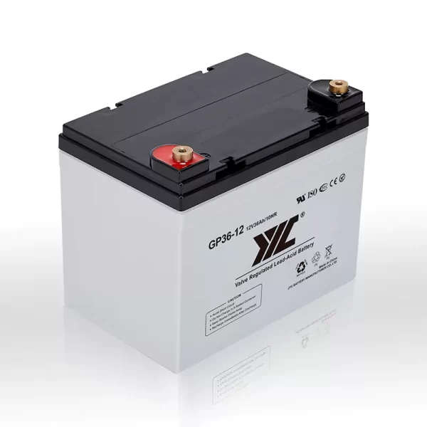 JYC 12v 36ah rechargeable sealed lead acid battery