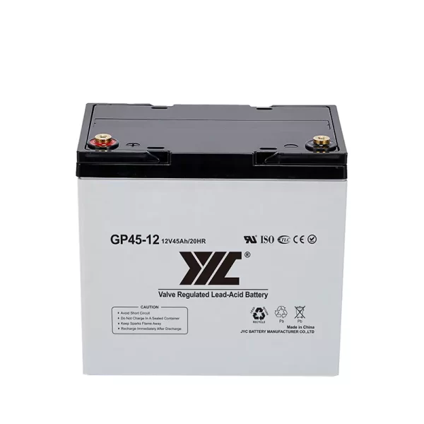 JYC 12v45ah sealed rechargeable battery