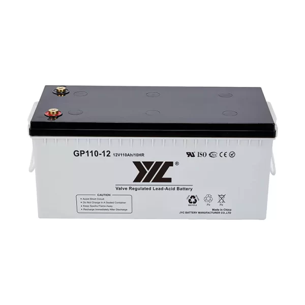 JYC 12v110ah agm vrla mf battery