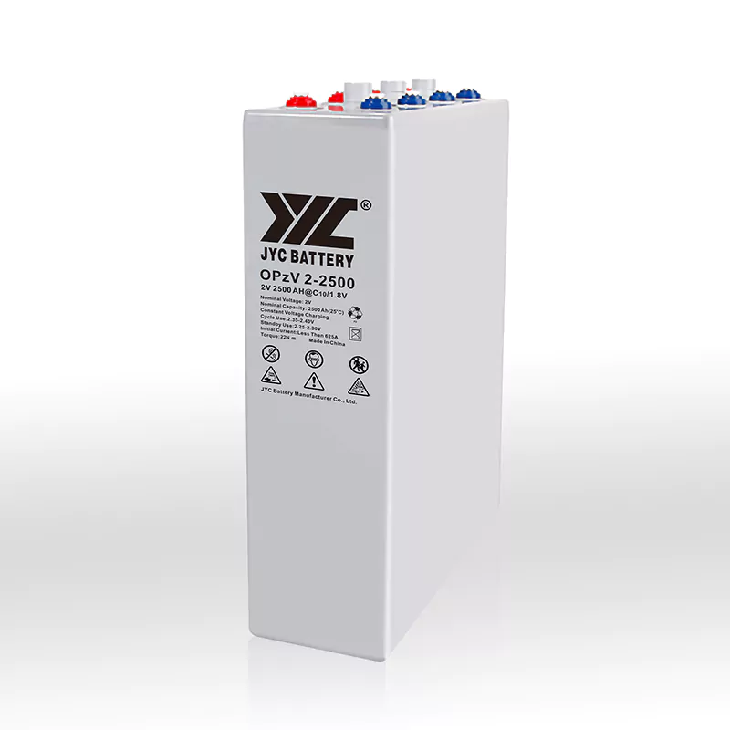 JYC 2v2500ah tubular gel battery