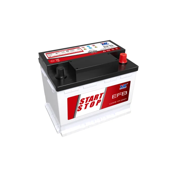 JYC 12V 60AH efb battery in normal car