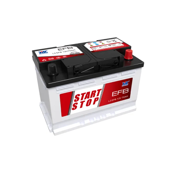 JYC 12V 60AH efb battery in normal car