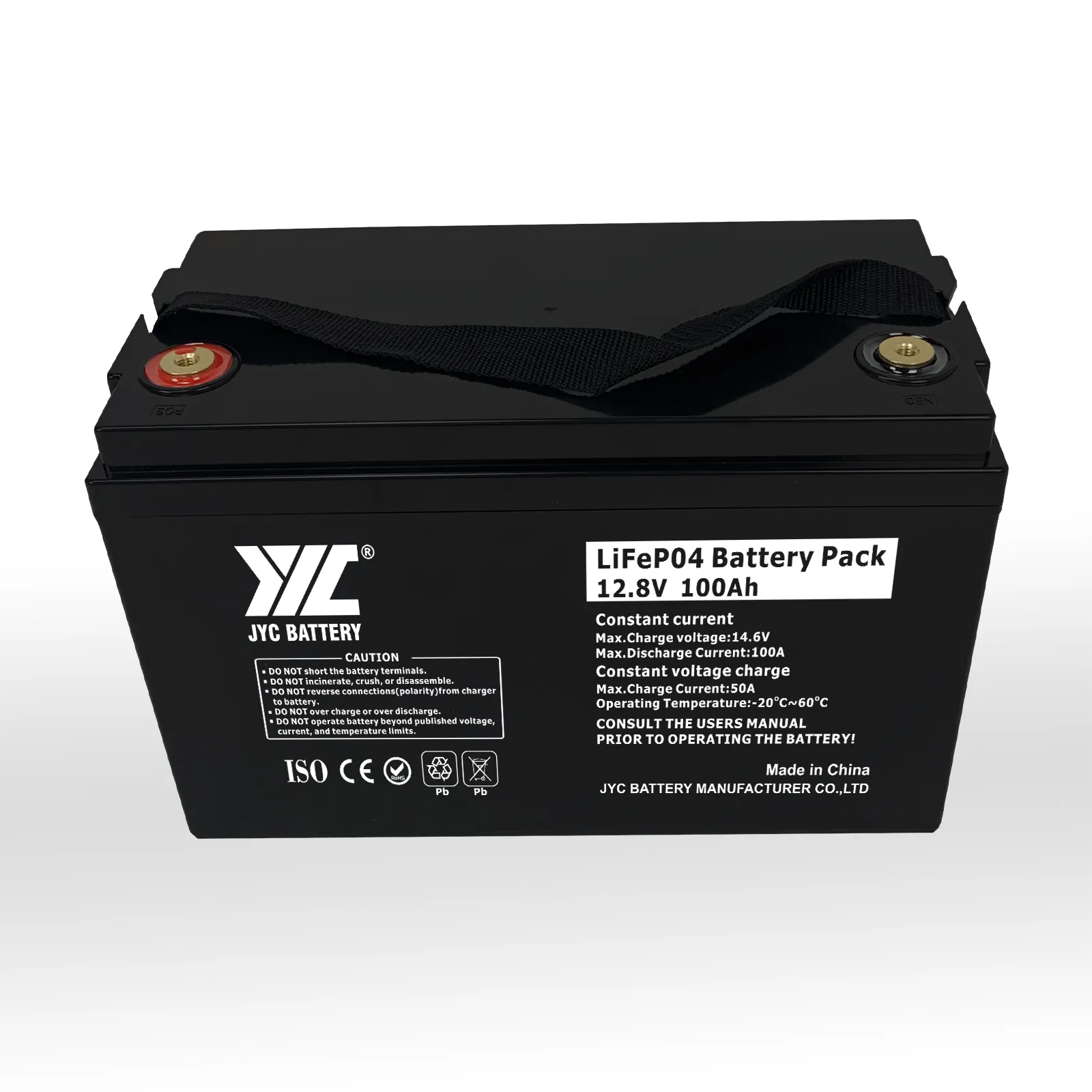 JYC 12.8v 100ah lithium iron phosphate cell