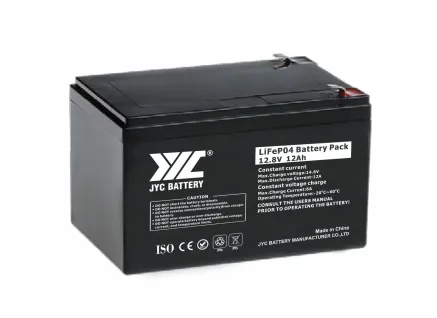 JYC lifepo4 12.8v 12ah battery
