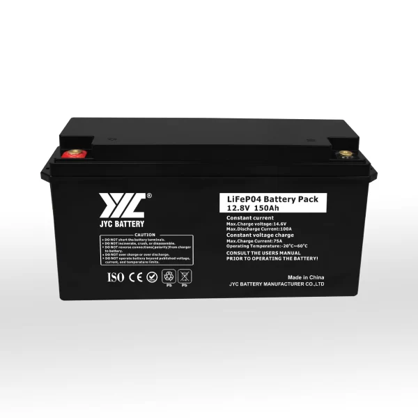 JYC best lifepo4 battery 12.8v 150ah