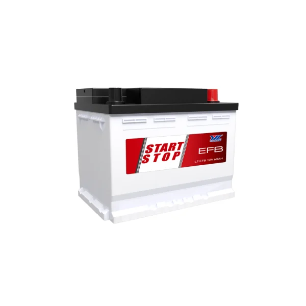 JYC 12V 60AH efb battery in normal car