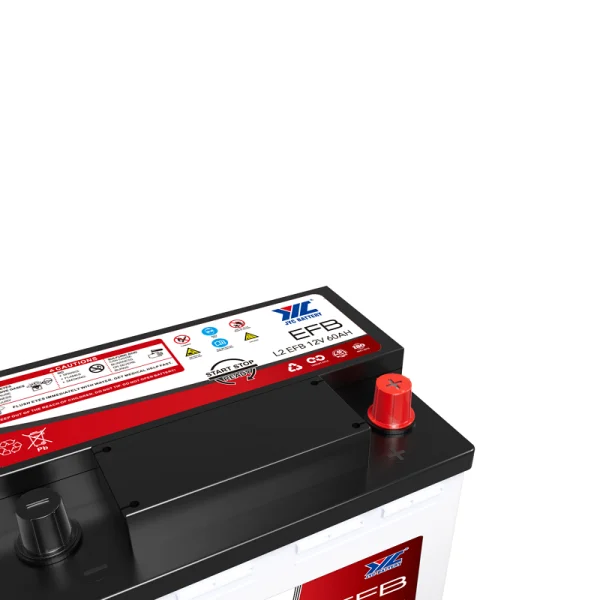 JYC 12V 60AH efb battery in normal car