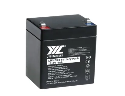 JYC 12.8v6ah Lithium Iron Phosphate Batttery