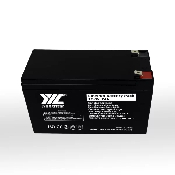 JYC 12.8v7.2ah lithium iron batttery