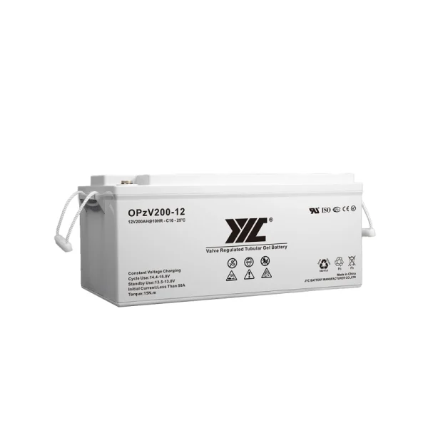 JYC 12V 200ah OPzV Tubular Gel Battery