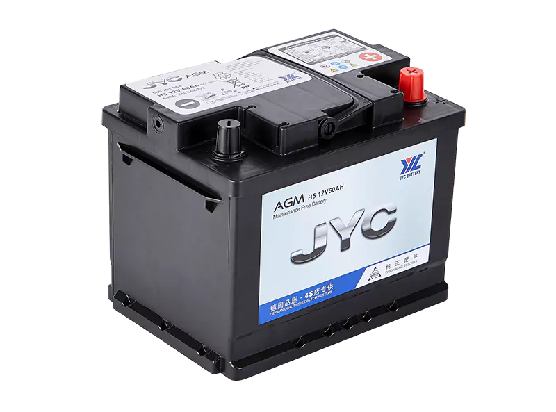 6-QTF-60 12V60AH - Batería de coche Start-Stop H5-60 Batería AGM baterias  auto batería recargable de ciclo profundo - JYC Battery