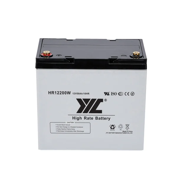 JYC 12V58Ah high temperature batteries