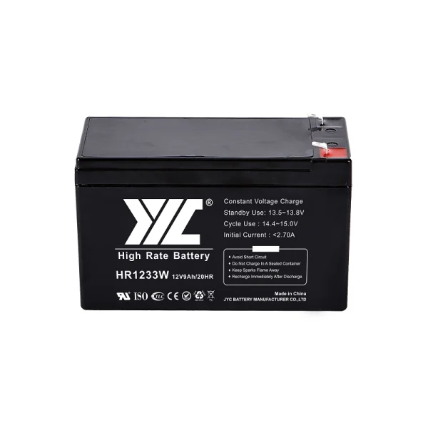 JYC 12V9Ah high rate discharge battery