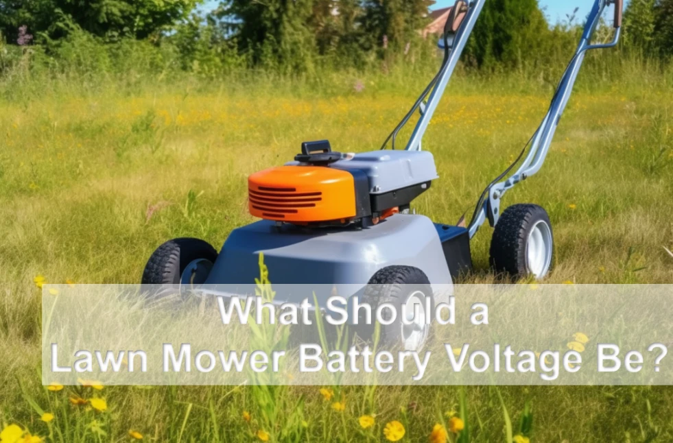 Lawn Mower Battery Voltage